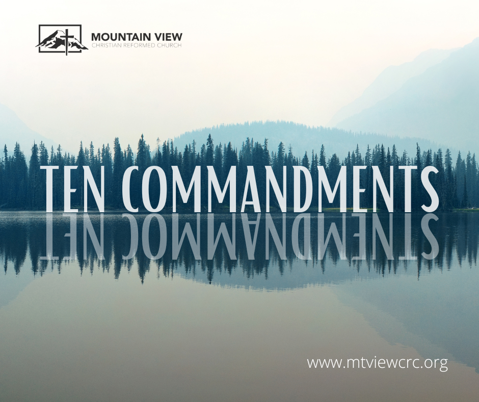 A series on the Ten Commandments
