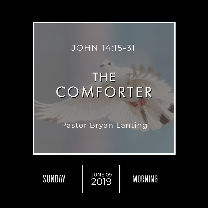 June 9, 2019 
Morning
John 14
The Comforter
Lanting
Audio Message